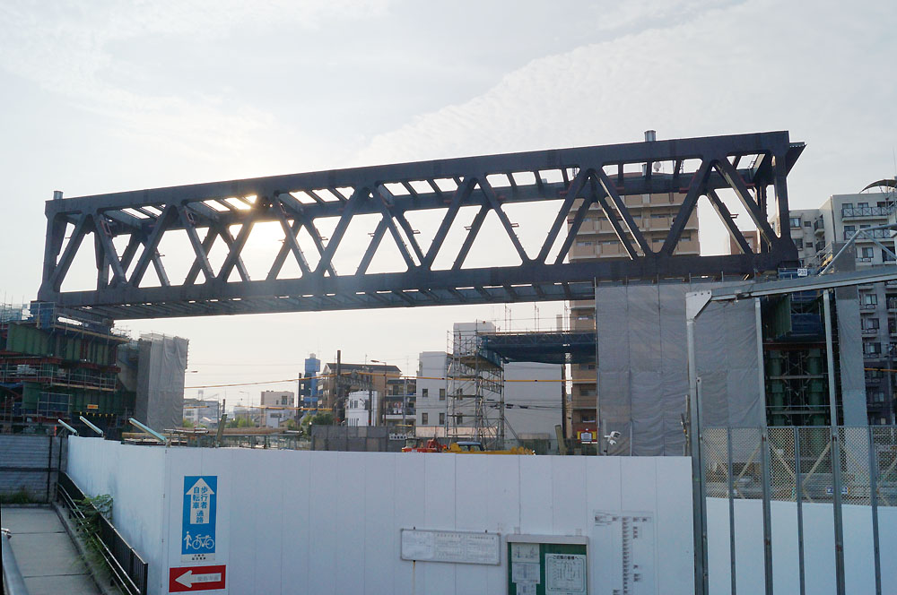  阪急京都線・千里線の連続立体交差事業高架橋