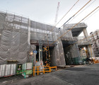 阪急　淡路　高架　工事