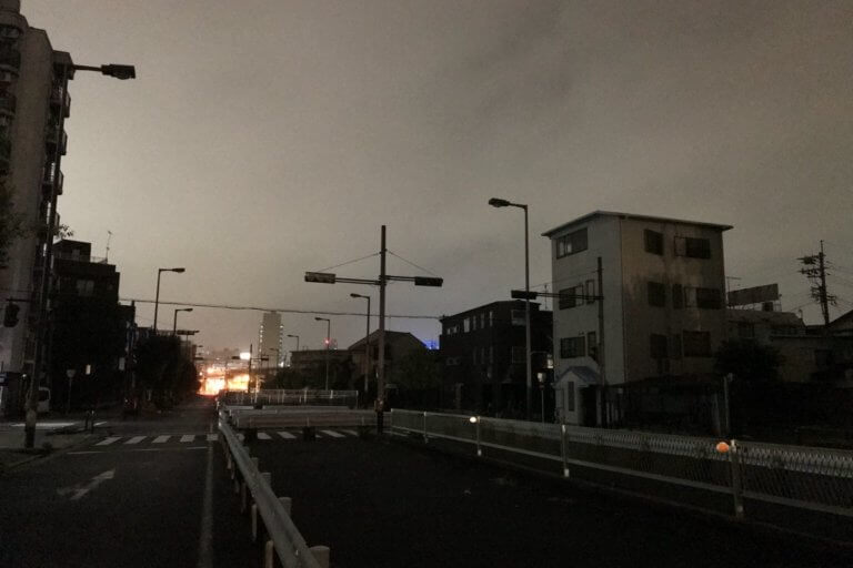 2018年台風21号停電