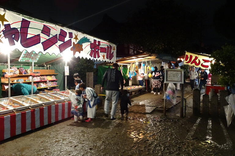 2017年の柴島神社秋祭り