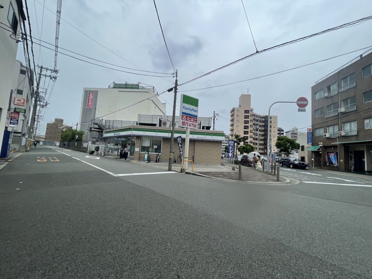 夜間通行止め予定場所