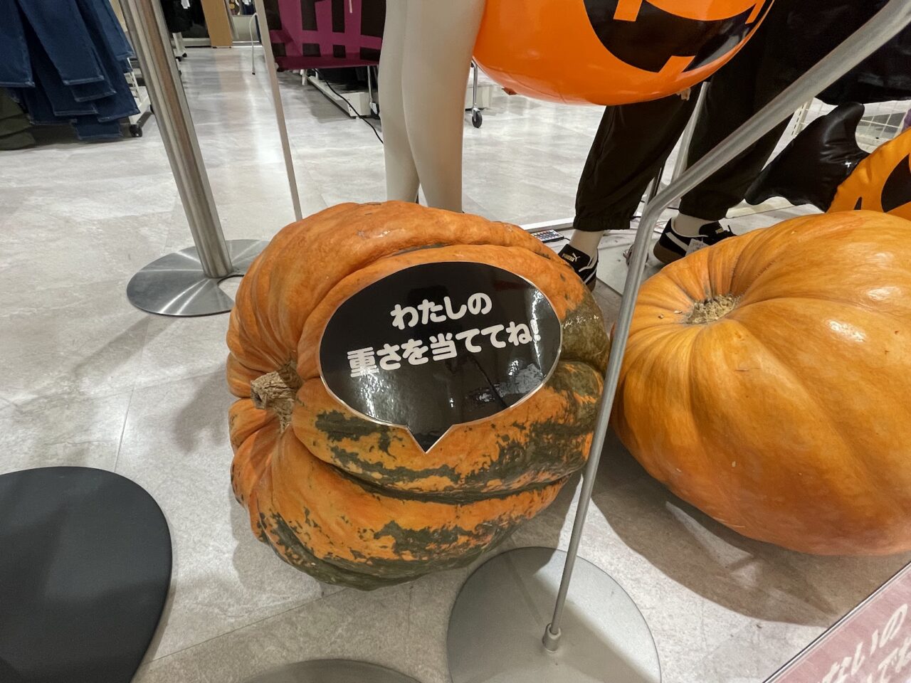 イオンスタイル東淀川のカボチャ