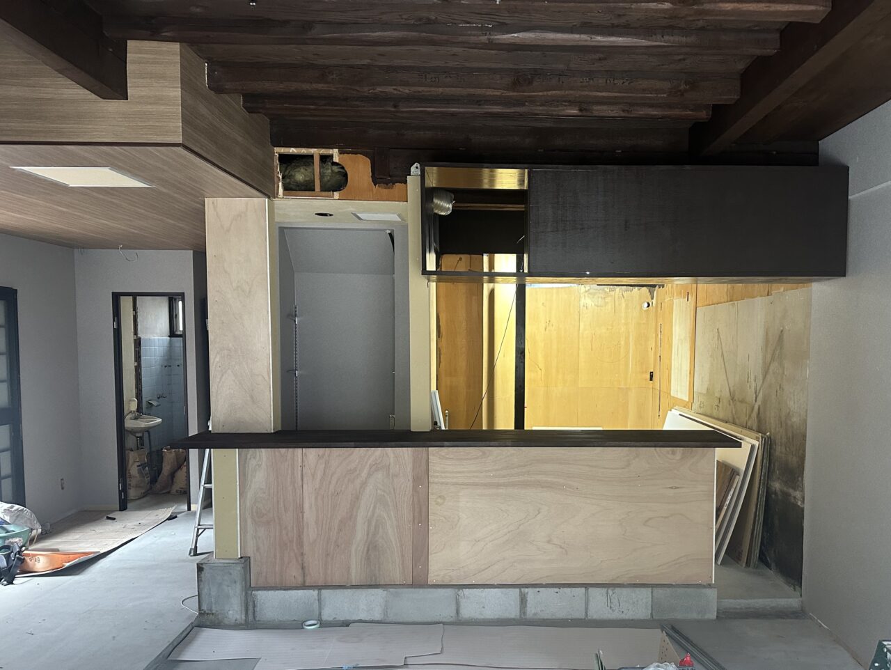 gensuiの工事風景