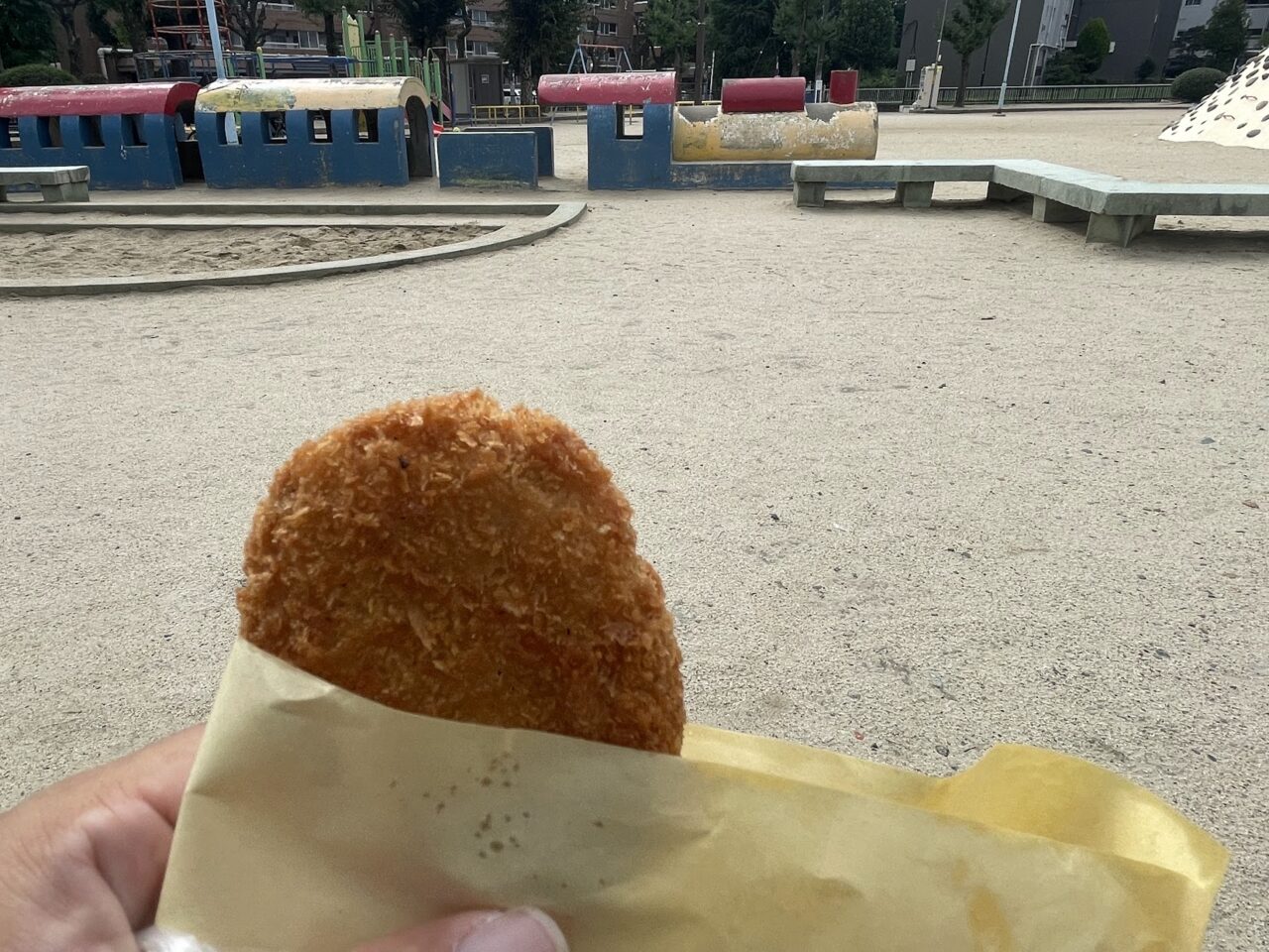 奥冨亭のコロッケ