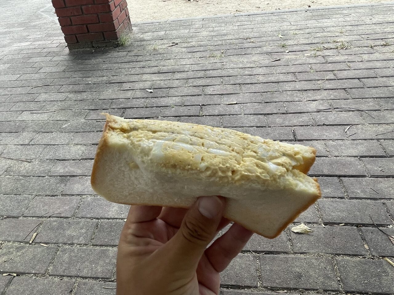 燦々堂本店の卵サンド2