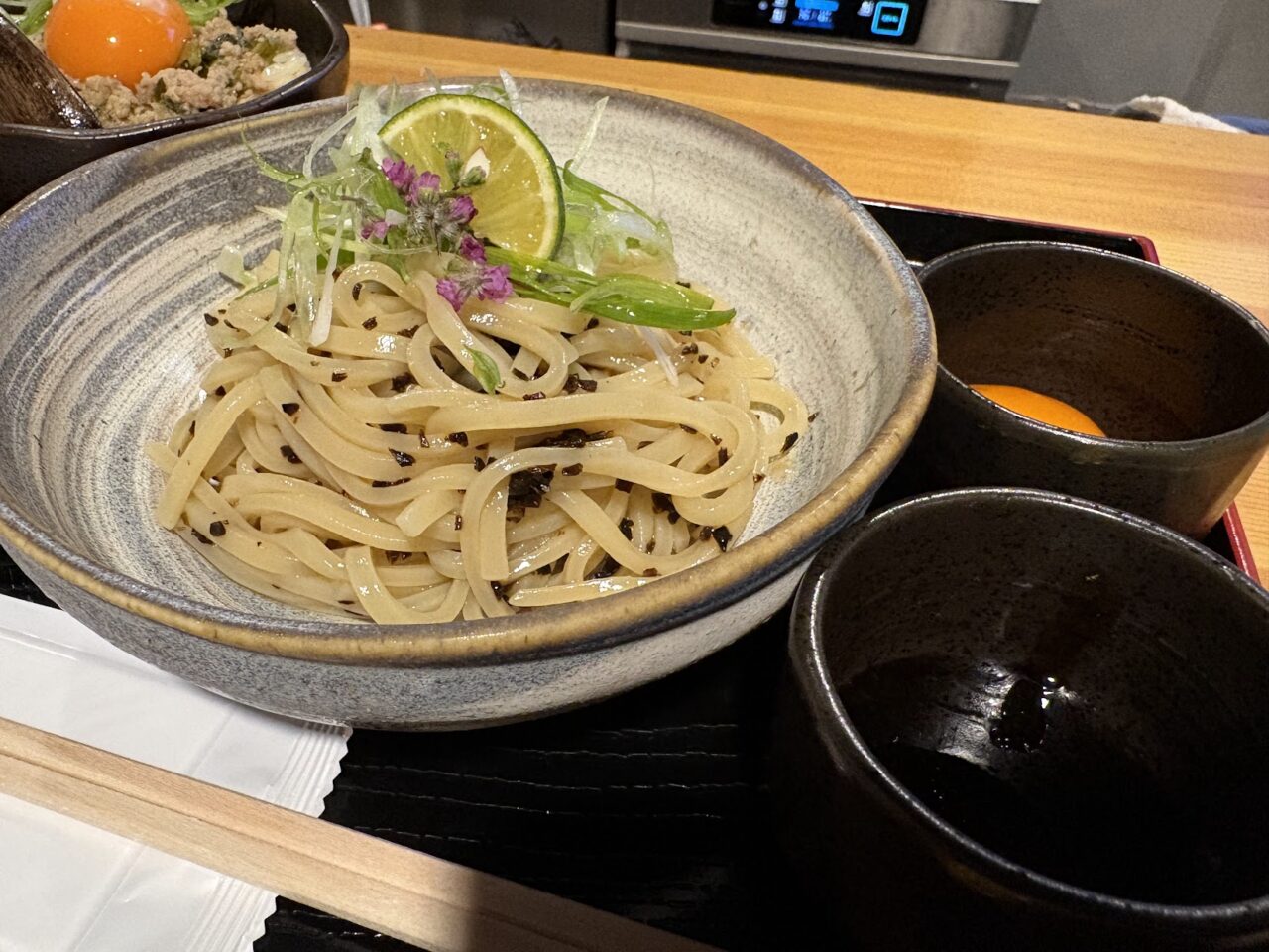 大桐家のクセウマ岩海苔麺