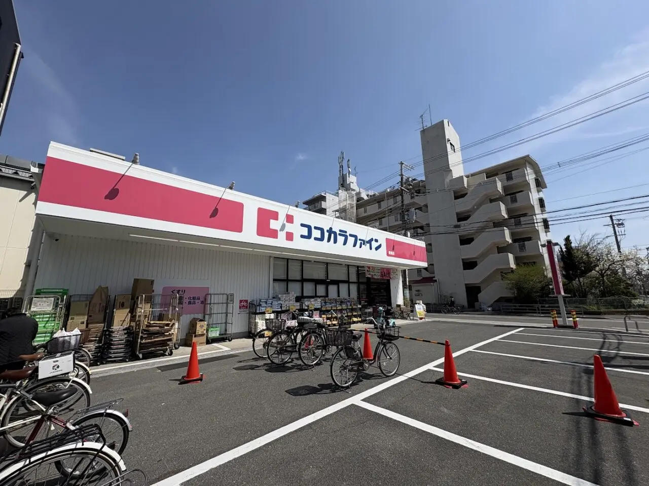 ココカラファイン 豊里店の外観