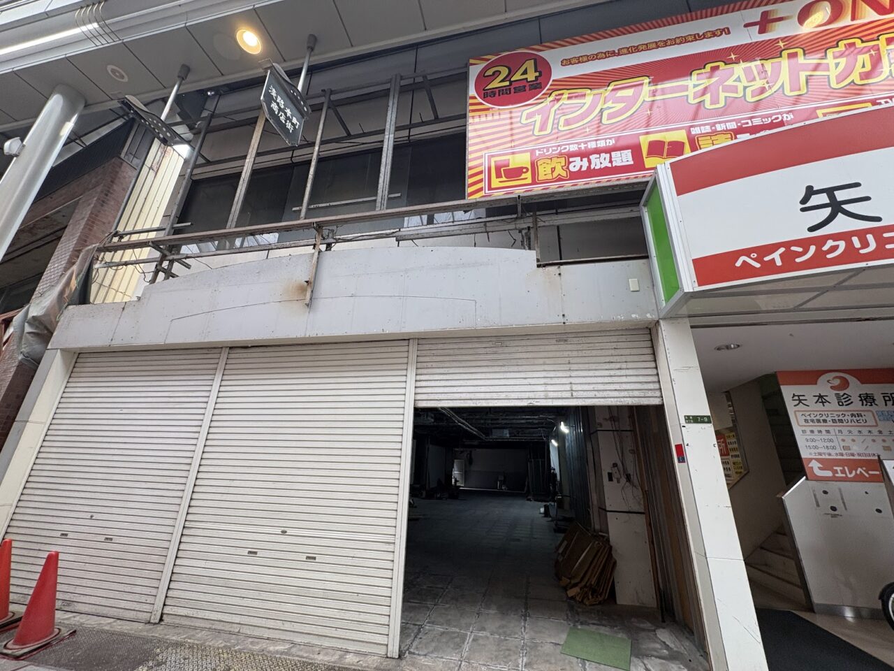 アカカベ淡路店の工事期の様子