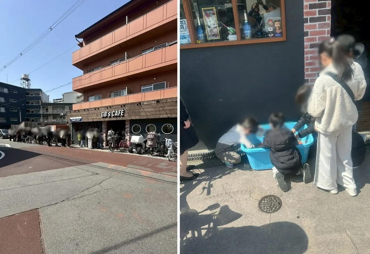 GB’s Cafeの当日風景