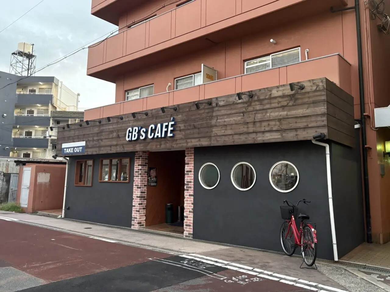 GB’s Cafeの外観（2026年8月）
