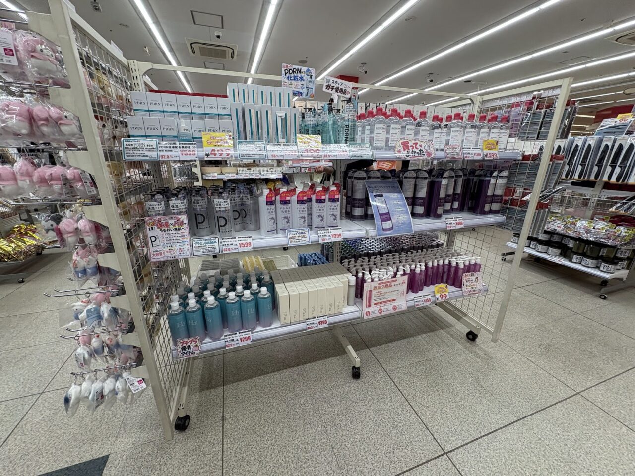 ドリームマーケット 関西スーパー南江口店の商品（一部）