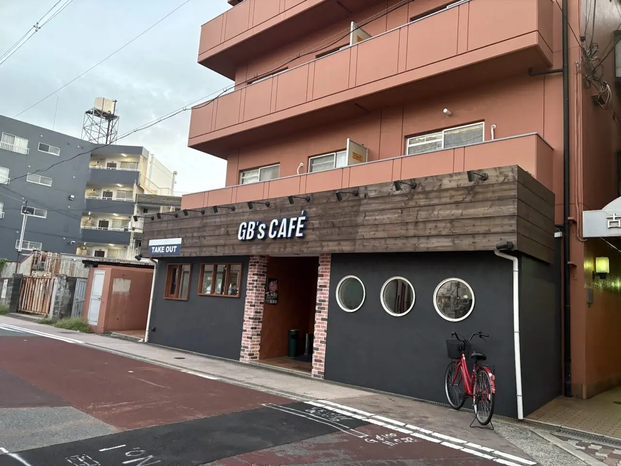 GB'sCafeの外観