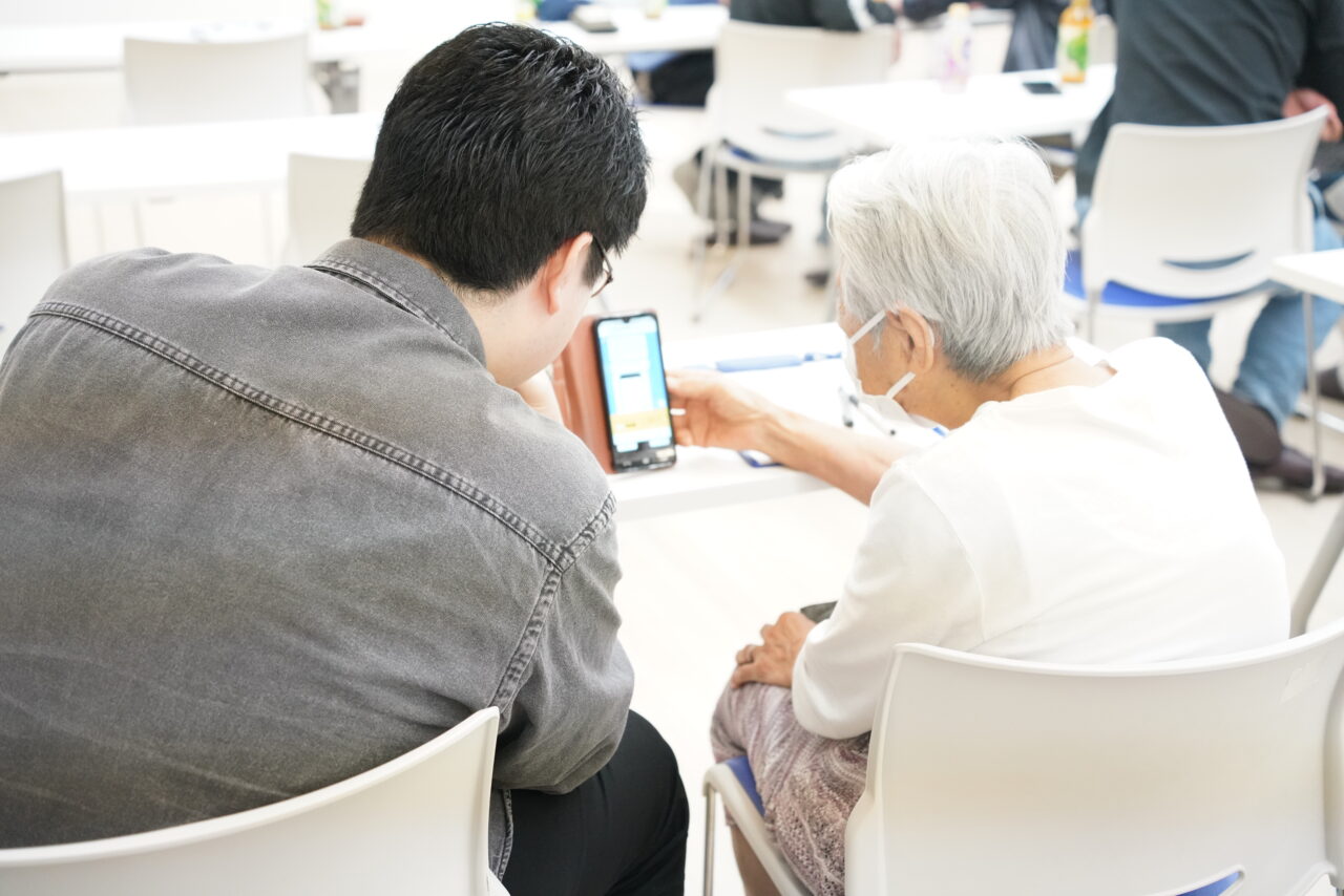 防犯スマホ講座の様子２